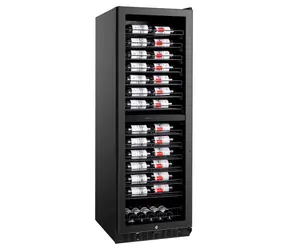 Philco PW 131 GDC čierna / Vinotéka dvojzónová / 5-20 ° C / 418 l / kapacita 131 fliaš