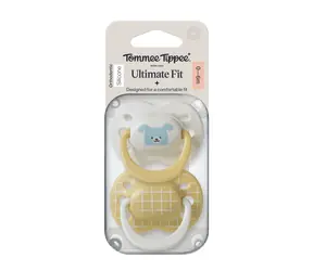 Tommee Tippee Ultimate Fit DECO silikónový cumlík 0-6 m BOY 2ks - viac farebných variant 