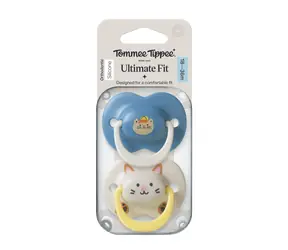 Tommee Tippee Ultimate Fit DECO silikónový cumlík 18-36 m BOY 2ks - viac farebných variant 
