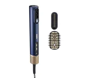 Babyliss AS6550E tmavo modrá / teplovzdušná kulma / 1600 W / 3 teploty / 3 rýchlosti / ionizácia / studený vzduch 