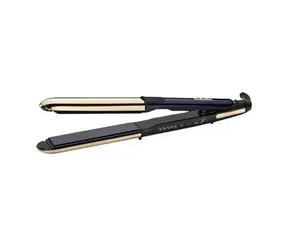 Babyliss ST484E modro-zlatá / žehlička na vlasy / 51 W / keramické doštičky 24 x 120mm / 2 teploty / 130 ° C - 230 ° C 