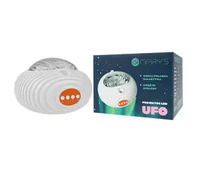 Mary's Projektor RGBW s diaľkovým ovládačom - ufo