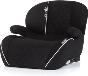 CHIPOLINO Podsedák Sonic i-Size 125-150cm Isofix, BlackBerry