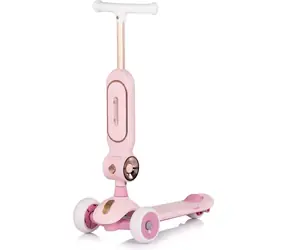 CHIPOLINO Kolobežka Bloomi 2v1 Pink