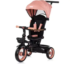 CHIPOLINO Trojkolka so strieškou Urban 2v1 Pink Marshmallow