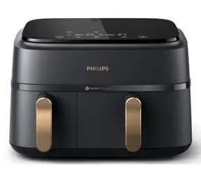 Philips NA352/00 čierno-medená / Teplovzdušná fritéza / 2750 W / objem 9 l