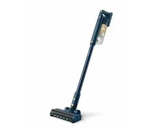 Philips Aqua 5000 XC5043/01 modrá / Aku tyčový vysávač / 0.27 l / 60 min / Li- ION / <84 dB / 25.2 V