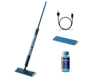 Philips 5000 series XV5113/01 OneUp modro-čierna / elektrický mop / 0.28 l / 70 min