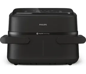 Philips 1000 Series NA150/00 čierna / Teplovzdušná fritéza / 2450 W / objem 7L / 6 programov