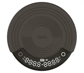 Outin Claro Coffee Scale čierna / digitálna váha na kávu
