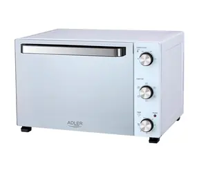 Adler AD 6027 Electric oven biela / Elektrická rúra / 48L / 90 ° C - 230 ° C / 5 režimov / 1800 W