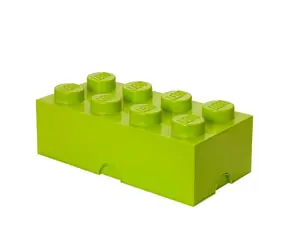 LEGO® úložný box 8 - svetlo zelená / 250x500x180 mm