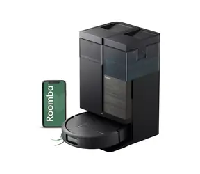 iRobot Roomba PLUS 575 Combo + AutoWash dock čierna / Robotický vysávač / WiFi / vysávanie & mopovanie