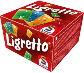 Schmidt Ligretto - ČERVENÁ / Dĺžka hry: 30 minút / Počet hráčov: 2 - 4 / od 8 rokov