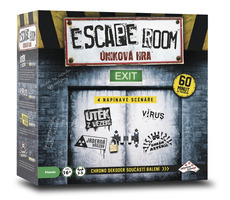ADC Blackfire ESCAPE ROOM: úniková hra - 4 scenáre / Dĺžka hry: 60 minút / Počet hráčov: 3 - 5 / od 16 rokov