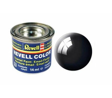 Revell Emailová farba č.07 - lesklá - čierna (14ml)