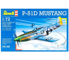 Revell P-51D MUSTANG / Plastikový model / 1:72 / Počet dielikov 34 / Odporúčaný vek: od 10 rokov