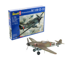Revell Messerschmitt Bf 109 G-10 / Plastikový model / 1:72 / Počet dielikov 37 / Obtiažnosť 3 / Odporúčaný vek: od 10 rokov