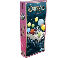 ADC Blackfire Dixit: 10. rozšírenie - Mirrors / Dĺžka hry: 30 minút / Počet hráčov: 3 - 6 / od 8 rokov
