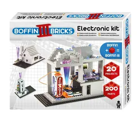 Boffin III Bricks / 200 súčiastok / 20 projektov / od 8 rokov