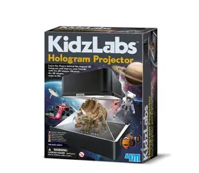 4M KidzLabs Hologramm Projektor / sada 3D obrázkov s projektorom / od 8 rokov