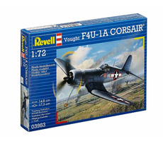 Revell Vought F4U-1A Corsair / Plastikový model / 1:72 / Počet dielikov 63 / Odporúčaný vek: od 10 rokov