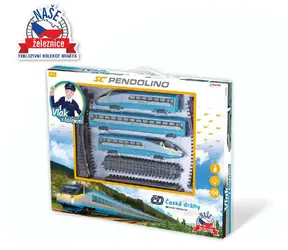 RAPPA Vlak Českej dráhy SC Pendolino so zvukom a svetlom / od 3 rokov