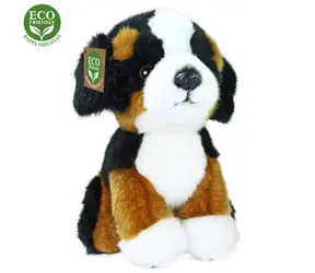 RAPPA Plyšový bernský salašnícky pes sediaci 18 cm / ECO-FRIENDLY / od 0 mesiacov