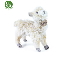 RAPPA Plyšová lama Alpaka stojaca 23 cm / ECO-FRIENDLY / od 0 mesiacov