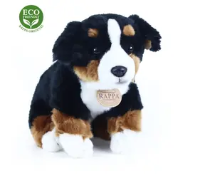 RAPPA Plyšový bernský salašnícky pes sediaci 25 cm / ECO-FRIENDLY / od 0 mesiacov
