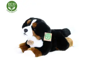 RAPPA Plyšový bernský salašnícky pes ležiaci 30 cm / ECO-FRIENDLY / od 0 mesiacov