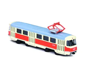 RAPPA Kovová česká retro električka 16 cm / od 3 rokov