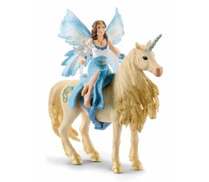 Schleich bayala 42508 Eyelina vychádzka na zlatom jednorožci / od 3 rokov