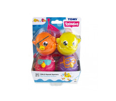 TOOMIES - Veselé pískacie a striekacie zvieratká / od 12 mesiacov