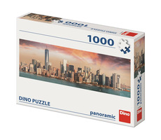 Dino Manhanttan za súmraku 1000 panoramic Puzzle / 1000 dielikov / od 15 rokov
