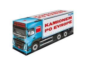 DINO Kamiónom pre európu / Dĺžka hry: 60 minút / Počet hráčov: 2-6 / od 10 rokov