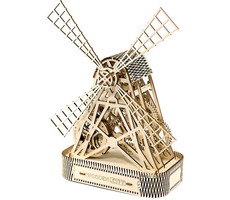 Wooden City 3D Puzzle Mlyn / 222 dielov / od 14 rokov