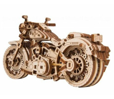 Wooden City 3D Puzzle motorka Chopper / 22 dielov / od 14 rokov