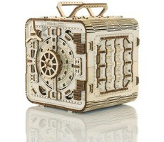 Wooden City 3D Puzzle Sejf / 225 dielov / od 14 rokov