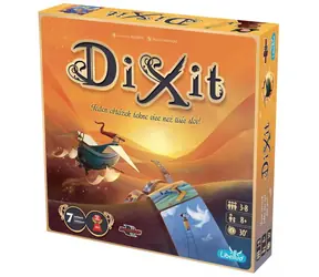 ADC Blackfire Dixit: Základná hra / Dĺžka hry: 30 minút / Počet hráčov: 3 - 6 / od 8 rokov