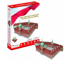 CubicFun 3D Puzzle Kráľovský zámok vo Varšave / 105 dielov / 50 x 30 x 17.5 cm