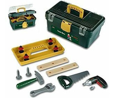 Theo Klein 83050 Bosch box s náradím a vŕtačka / od 3 rokov