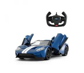 Rastar Ford GT modrá / RC Auto / 27 &amp; 40MHz / 1:14 / vek: 6+ / diaľkové ovládanie