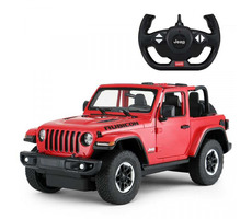 Rastar Jeep Wrangler JL / RC Auto / 27 &amp; 40MHz / 1:14 / vek: 6+ / diaľkové ovládanie