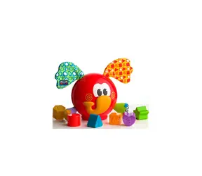 Playgro - Vkladací slon s tvarmi / od 6 mesiacov