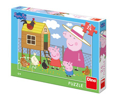 DINO PEPPA PIG: SLEPIČKY / 24 dielikov / od 4 rokov