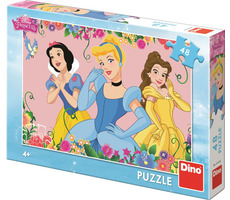 DINO Rozkvitnuté princezné / 48 dielikov / od 4 rokov
