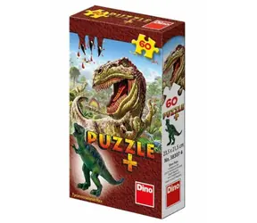 DINO Dinosaury + figúrka / 60 dielikov / od 5 rokov