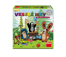 Dino Veselé hry s Krtkom - Detská hra / Dĺžka hry: 45 min. / Počet hráčov: 2-6 / od 3 rokov