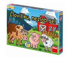 Dino Človiečika nehnevaj sa - Detská hra / Dĺžka hry: 30 min. / Počet hráčov: 2-4 / od 3 rokov